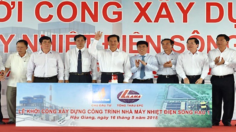 Khởi công Nhà máy Nhiệt điện Sông Hậu 1