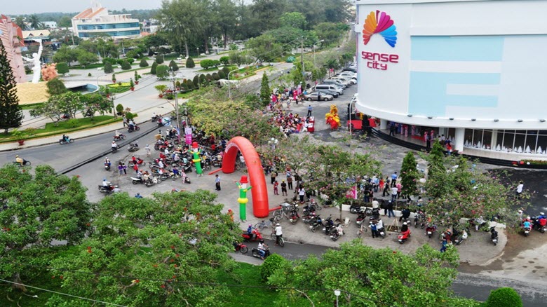 Khai trương Trung tâm thương mại Sense City Bến Tre