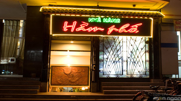 Hầm phố - nhà hàng nằm ở dưới lòng đất