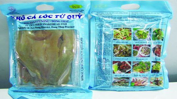 Khô Tứ Quý Đồng Tháp - nhãn hiệu khô sạch đầu tiên