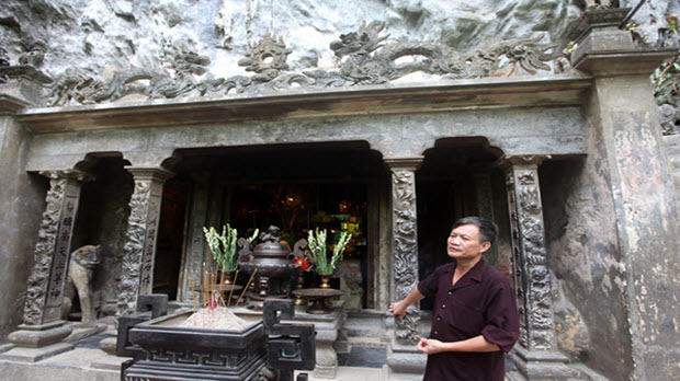 Ý nghĩa hoa văn trên cột đá ở đền Trần