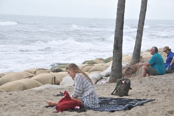 Hội An chống sạt lở bờ biển Cửa Đại theo giải pháp mới