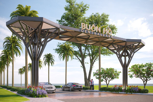 Buôn Hồ Central Park, nơi ước mơ của mọi cư dân