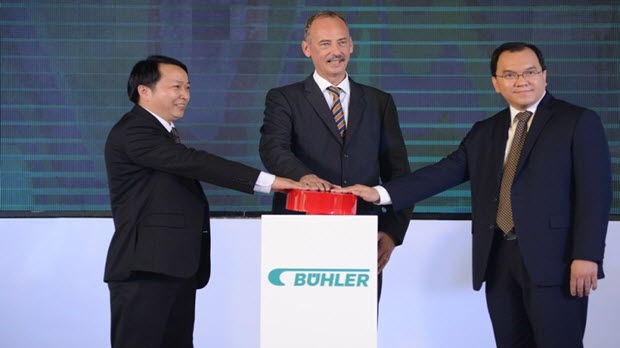 Bühler đầu tư nhà máy chế tạo, thiết bị chế biến lúa gạo tại Long An
