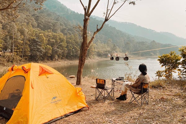 3 điểm cắm trại cuối tuần gần Hà Nội