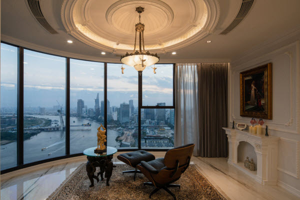 Mốt ở căn hộ triệu USD của nhà giàu Việt