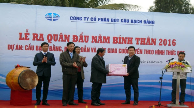 Hải Phòng: Cầu Bạch Đằng sẽ hoàn thành trong năm 2017