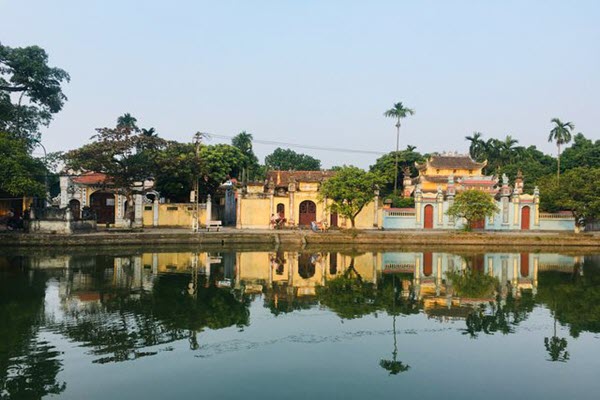 Tìm về không gian đậm hồn quê Bắc bộ tại làng Nôm