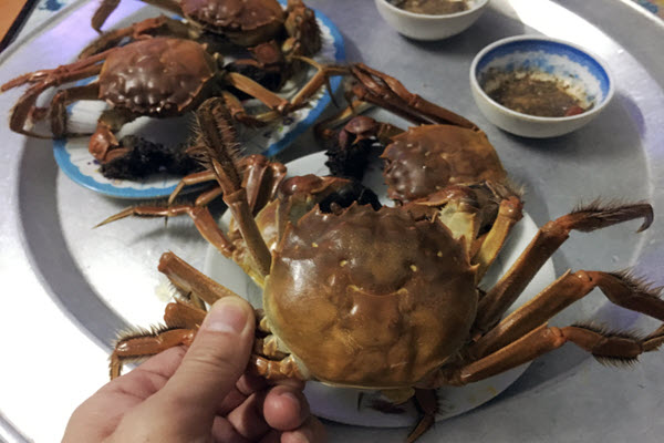 Cua da - đặc sản nức tiếng ở Bắc Giang