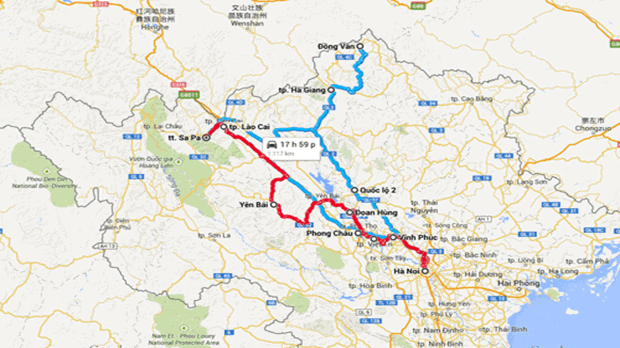 Cung đường mới lên Sa Pa năm 2015