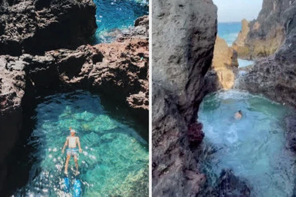 Lộ diện thêm 1 "hồ bơi giữa biển" đẹp xuất sắc ở Việt Nam, đến cả dân du lịch lâu năm cũng chưa chắc biết