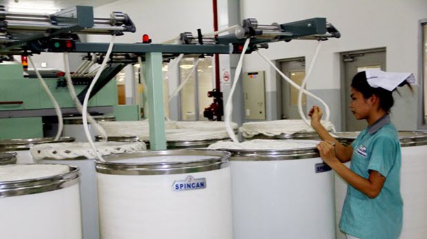 Vốn FDI vào dệt may đang chững lại