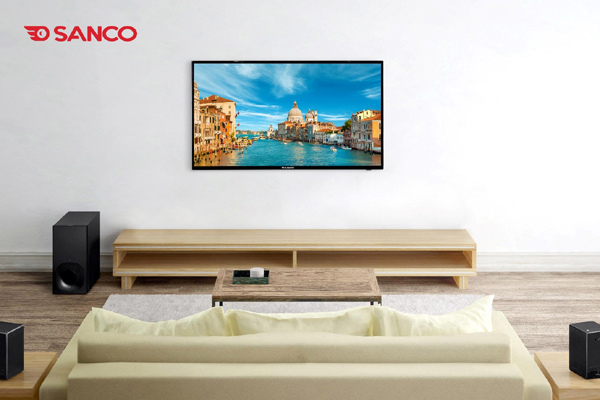 Điều khiển bằng giọng nói ba miền trên tivi Sanco