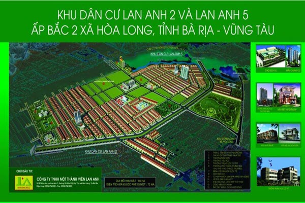 Dự án Lan Anh 2 và Lan Anh 5 – Cú hích mới năm 2021 tại tỉnh Bà Rịa - Vũng Tàu