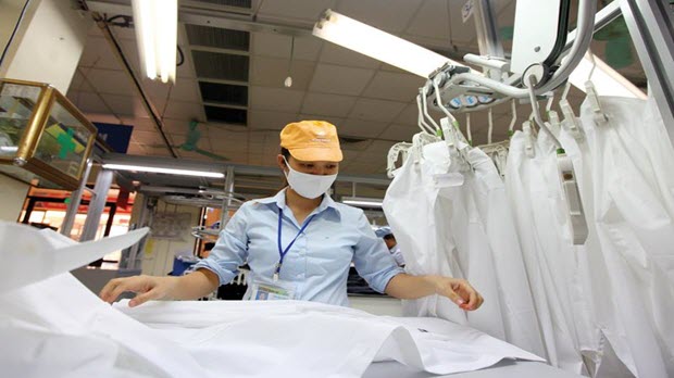  FDI vào dệt may giảm tốc
