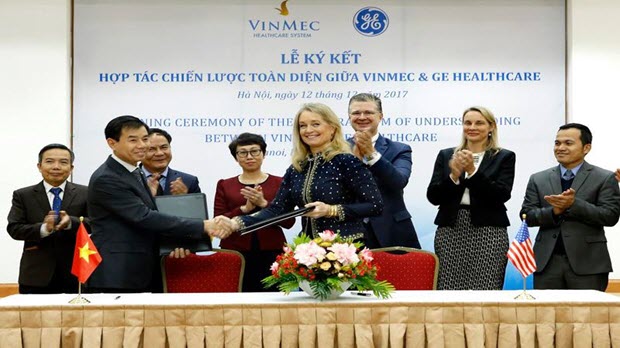 GE Healthcare và Vinmec ký kết thỏa thuận hợp tác toàn diện