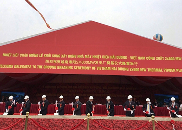 Khởi công Nhà máy Nhiệt điện Hải Dương hơn 1,8 tỷ USD