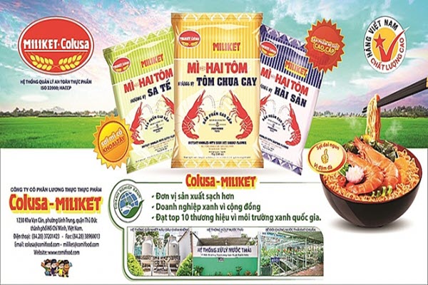 Colusa-Miliket: Đáp ứng nhu cầu thị hiếu của người tiêu dùng