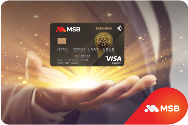 MSB ra mắt thẻ tín dụng cho doanh nghiệp với nhiều ưu đãi
