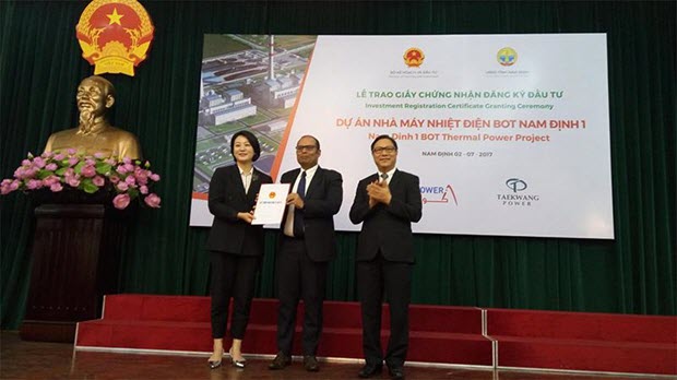  Nam Định đón dự án nhiệt điện "khủng" vốn hơn 2 tỷ USD