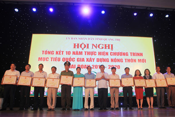 Quảng Trị: Huy động hơn 65.000 tỷ đồng qua 10 năm xây dựng nông thôn mới