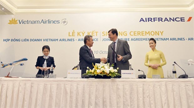 Vì sao Vietnam Airlines bắt tay với Air France?