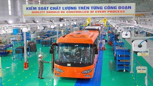 Trường Hải khánh thành nhà máy Bus lớn nhất Đông Nam Á