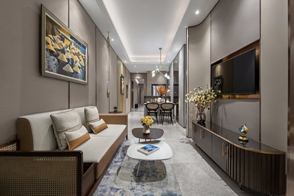 The Marq – Nét kiêu sa của không gian được trang hoàng từ đá cẩm thạch