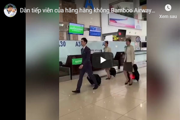 Dàn tiếp viên của hãng hàng không Bamboo Airways tung clip hào hứng trở lại bầu trời gây sốt CĐM