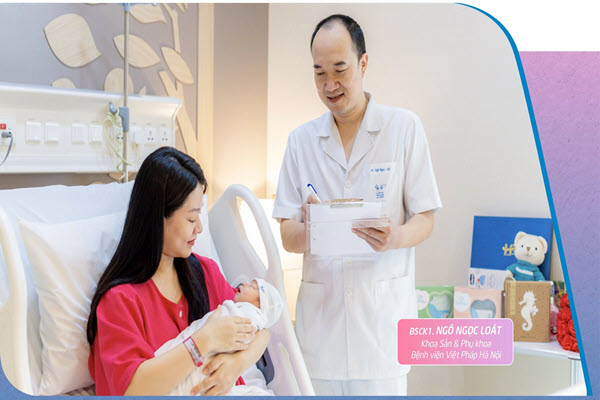Giải mã sức hấp dẫn của dịch vụ thai sản Bệnh viện Việt Pháp Hà Nội: Sản phụ là người thân 