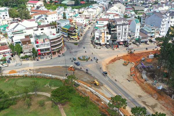 Đà Lạt mở rộng hàng loạt nút giao thông