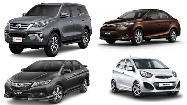  [Infographic] 10 ô tô bán chạy nhất Việt Nam tháng 1/2018