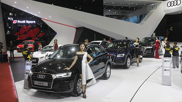  Năm 2016 thị trường Việt Nam dành 2,3 tỉ USD nhập khẩu ôtô